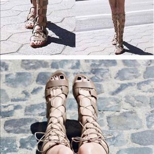 Zara gladiator sandal